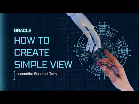 How to create a Simple View in Oracle