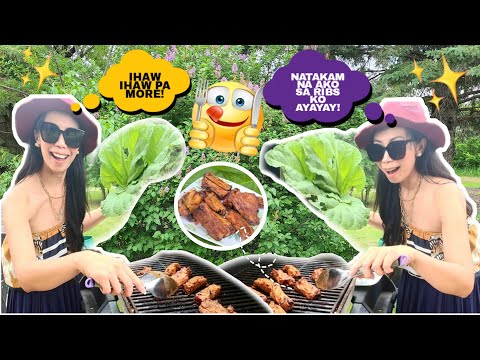 SUMMER IN CANADA || IS IHAW-IHAW TIME 🍢|| FARM GRILL || IBA TLGA PAG LUTONG BAHAY 😋 ||JANICE MILLIS