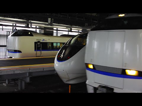 1/4 683系4000番台敦賀駅入線