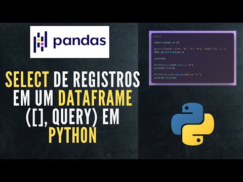 Pandas Tutorial | Como procurar registros em um Dataframes usando ([] ou Query) em Py