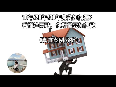 如何選擇適合你的房貸還款方式 ｜Understand these factors before decide on the repayment terms of your mortgage