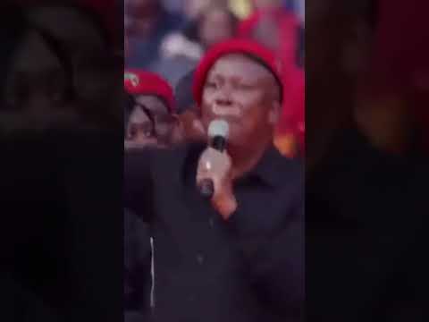 EFF leader Julius Malema inciting violence on white farmers