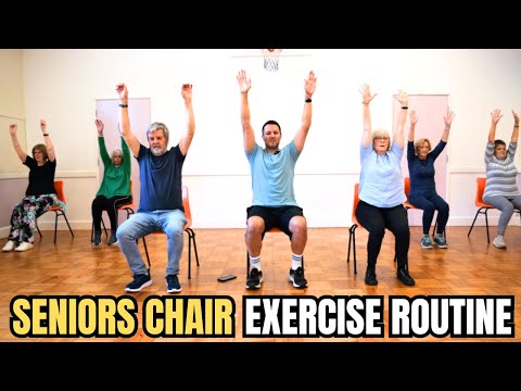 15-Minute Chair Exercises For Seniors: Simple Seated Workout For Over 60s - Fitness Workout