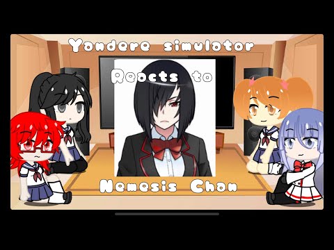 Yandere simulator reacts to ￼Nemesis￼ Chan//tw:flashing lights, gore!//gc￼