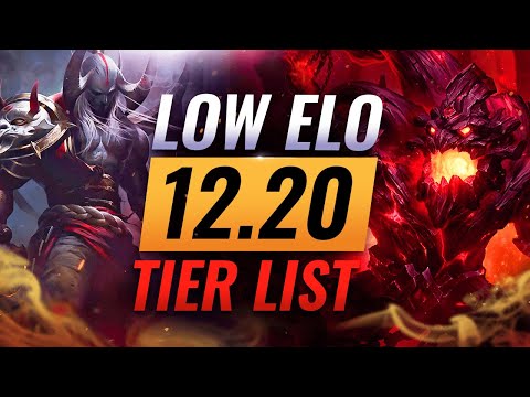 Best Champions Tier List for LOW ELO on Patch 12.20 - League of Legends