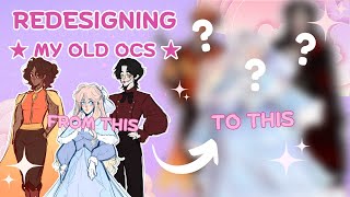 Redesigning My Old OCs ✶⋆.˚ || Speedpaint