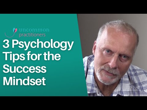 3 Psychology Tips For a Success Mindset #psychology