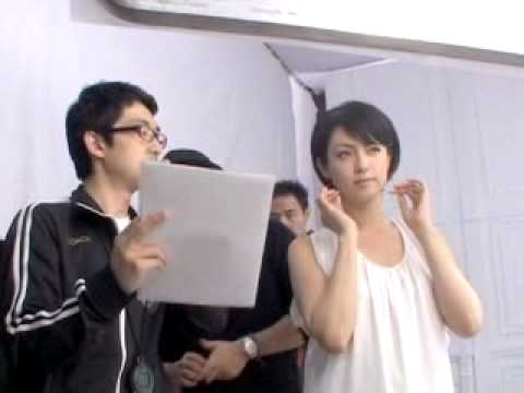 (深田恭子) Fukada Kyoko in 2010.04 MENARD FAIRLUCENT CM Making