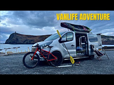 VAN CAMPING - 24 HOURS OF WINTER 🥶