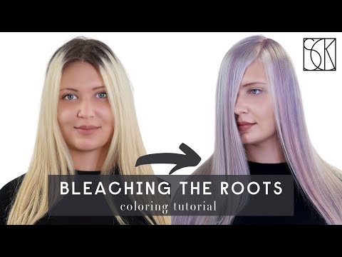 HOW TO BLEACH HAIR - TUTORIAL by SCK