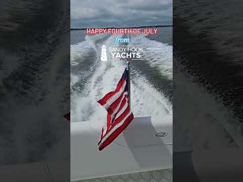 Have a happy and healthy Independence Day from your friends at Sandy Hook Yachts! #4thofjuly #shys