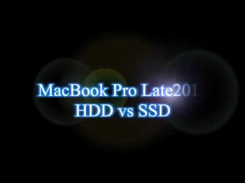 [HDD vs SSD]MacBook Pro Late2011