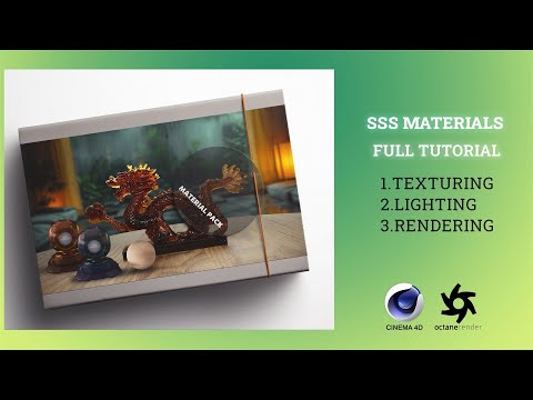 HOW TO CREATE HIGH QUALITY SSS MATERIALS IN CINEMA 4D