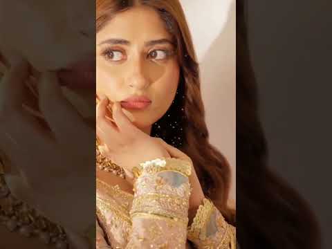 Ahista Ahista song ||Sajal Aly bridal look #shorts #sajalaly