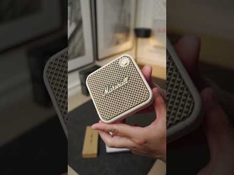 ASMR Unboxing 🔊 #MarshallWillen #Marshall #bluetoothspeaker #techtok #tech