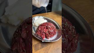 How Koreans Eat Raw Beef