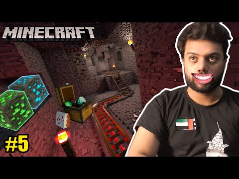 I Found A Rare Loot In Secret Tunnel | Minecraft (Season 2) Part 5