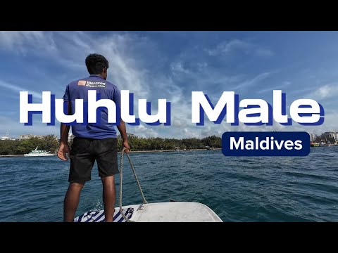 Few hours to kill in Huhlu Male, Maldives - Join me on a One Hot Walk across the island ☀️ [4K HDR]