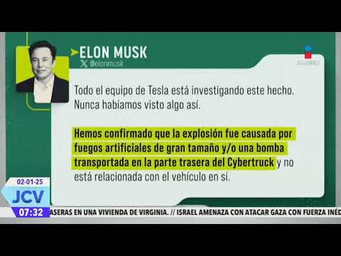 Explota Cybertruck || Noticias con Juan Carlos Valerio trimmed