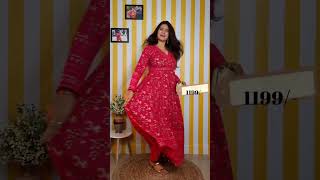 Amazon anarkali kurti under 1000 | amazon anarkali haul