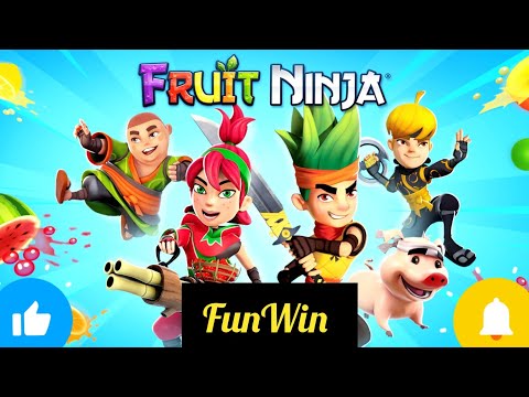 Fruit Ninja: Gameplay | Fruits Cutting | Ninja Game  (iOS, Android) #gaming #funwin