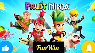 Fruit Ninja: Gameplay | Fruits Cutting | Ninja Game  (iOS, Android) #gaming #funwin