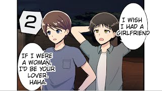 TG TF  Boy to girl TG body change BEST FRIEND TO GIRLFRIEND ( wish 2 )  Gender bender Body swap