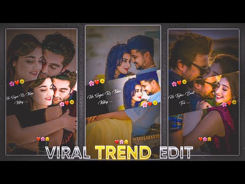 New Trending Instagram Photo moving Lyrics Video Editing in Alight Motion | Trending Video Editing