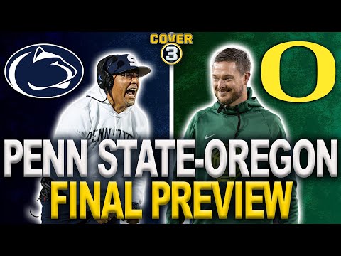 Big Ten Championship Preview & Picks | Penn State-Oregon | Cover 3 Podcast