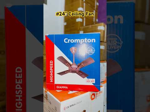 Crompton Gianna 600MM Ceiling Fan Colour- Topioca #Gianna #crompton #shorts #giannafan