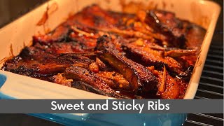 Sweet & Sticky Ribs | #sweetstickyribs #perimaskitchen