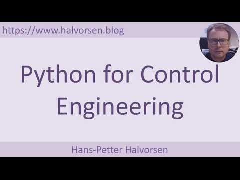 Python for Control Engineering