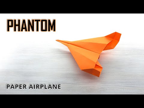 The Phantom GLIDER  - Unleashing Paper Airplane Perfection