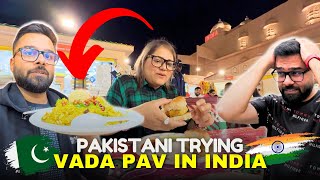 Pakistani Trying Vada Pav in INDIA For The First Time 🇮🇳 Global Village Dubai 2025