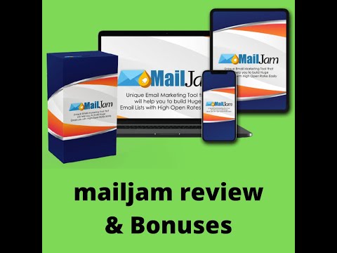 mailjam review bonuses & build massive email list and send unlimited emails at the push of a button