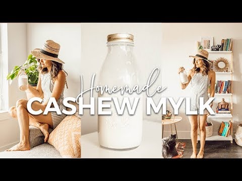 How to Make Homemade Cashew Mylk