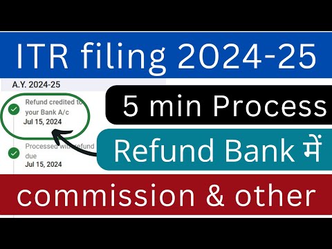 ITR filing online 2024-25 for commission,brokerage,freelance,zomato,swiggy and others | Income Tax