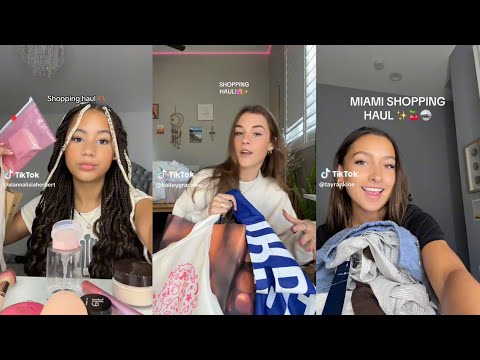 Shopping haul - TikTok compilation 🛍️😋