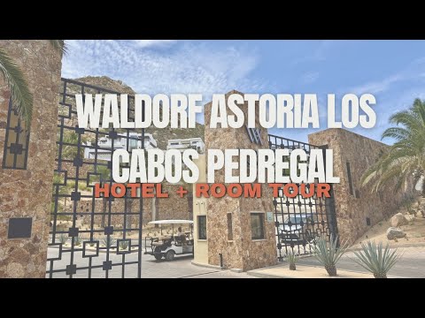 $2000 a Night Resort | Waldorf Astoria Los Cabos Pedrigal Hotel & Room Tour!