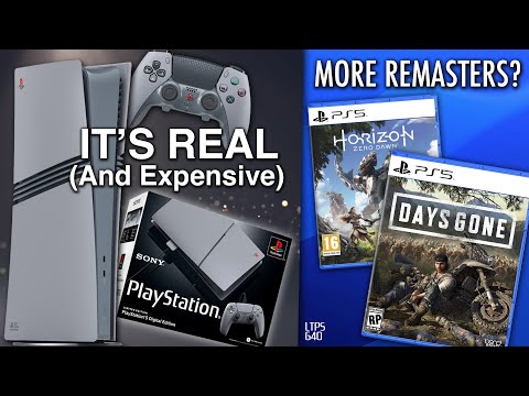 Sony Announces PS1 Style PS5 Pro. | MORE PS4 Remasters On The Way.. Why? - [LTPS #640]