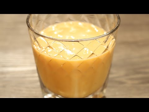 Easy in 6 minutes! How to make papaya smoothie