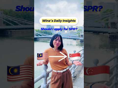 Why should I apply for Singapore PR? #learnenglish #Singapore #Singaporelife