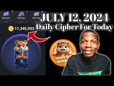 Hamster Kombat Daily Cipher July 12, 2024 Hamster Kombat Cipher Today || Daily Cipher Hamster Kombat