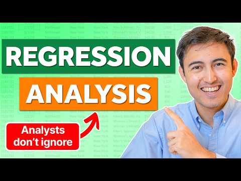 Learn Regression Analysis in Excel in Just 12 Minutes