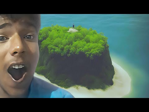 Stuck in a island in Casting Away(game) because of plane crash | Al0k