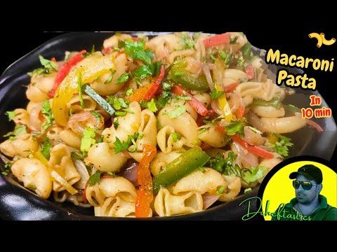 10 Min Indian Style Macaroni Pasta | Macaroni Pasta | Pasta Recipe | Masala Pasta | Dcheftastics