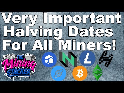 IMPORTANT DATES in 2023 For All Crypto Miners!Whether You are GPU Mining Or ASIC Mining Even Helium