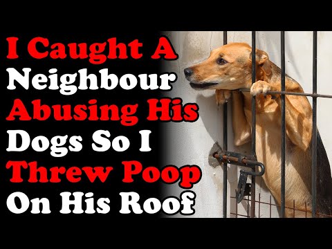 I Caught My Neighbor Abusing His Dogs So I Threw Poop On His Roof For Years As Nuclear Revenge