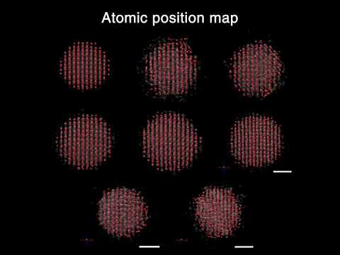 3D images of platinum particles