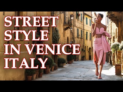 STREET STYLE in Venice Italy. #venice2024 #streetstyle2024 #italianstreetstyle